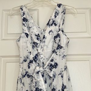 Rebecca Taylor Blue & White Sleeveless dress